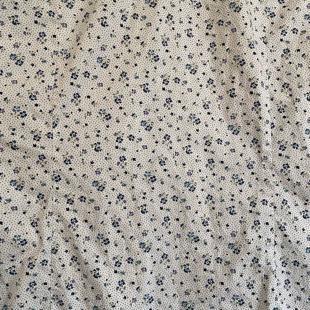 Mens Button Down Long Sleeved Floral Shirt - Picture 4 of 5